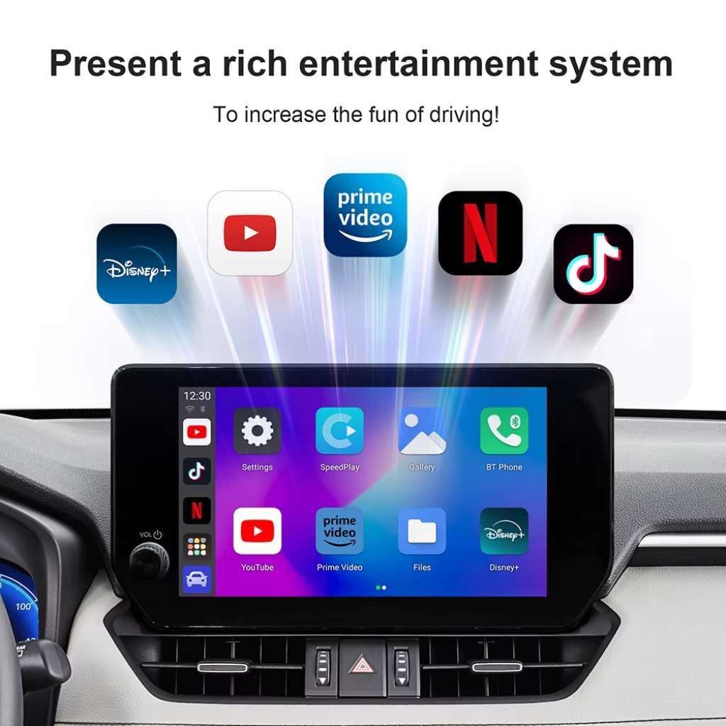 Box CarPlay  Android 13 pour Voiture –   جهاز ميديا بنظام أندرويد للسيارات